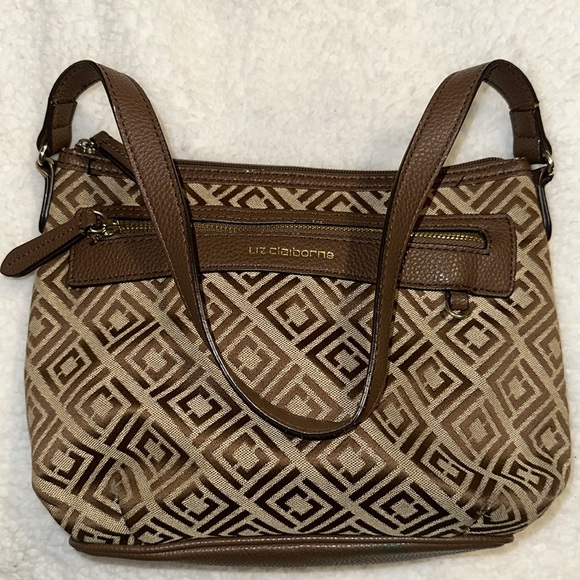 Liz Claiborne Monogram Bag - Picture 1 of 13